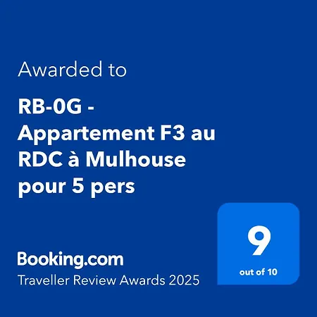 Appartement Rb-0g - F3 Au Rdc Equipe Pour 1 A 5 Pers